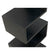 Noir Laszlo Bookcase - Black Steel GBCS203MTB