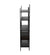 Noir Lenox Bookcase - Black Steel with Ebony Walnut GBCS215MTB