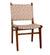 Noir Dede Dining Chairs - Teak of Leather GCHA277