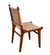 Noir Dede Dining Chairs - Teak of Leather GCHA277
