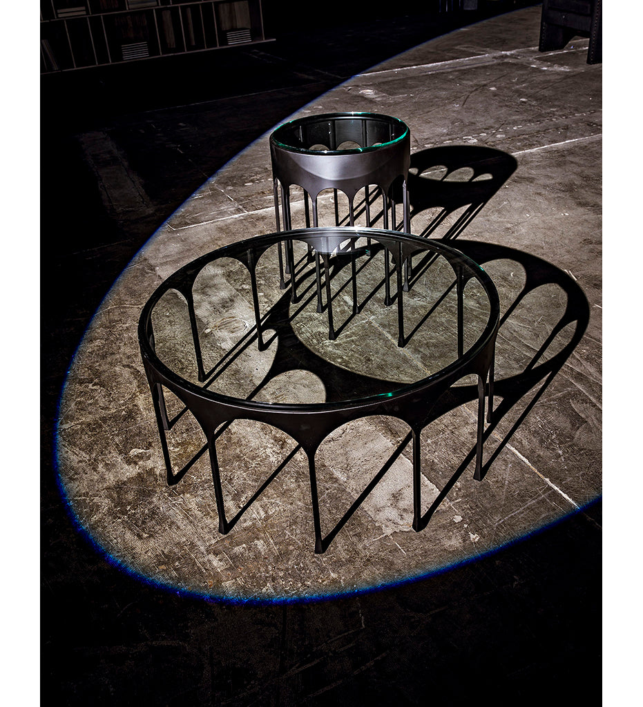 lifestyle, Noir Achille Coffee Table - Black Steel GTAB1059MTB