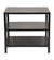 Noir 2 Shelf Side Tables - Hand Rubbed Black GTAB235HB