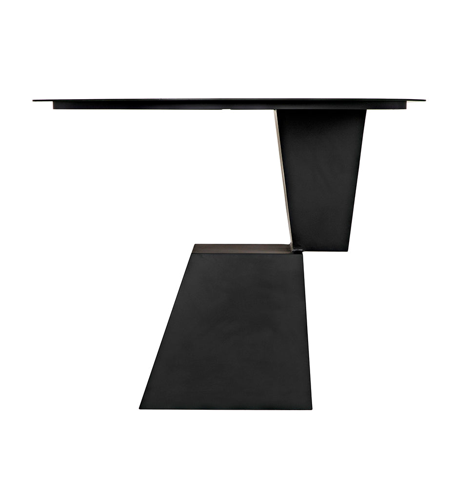 Noir Round Pieta Table GTAB571MTB