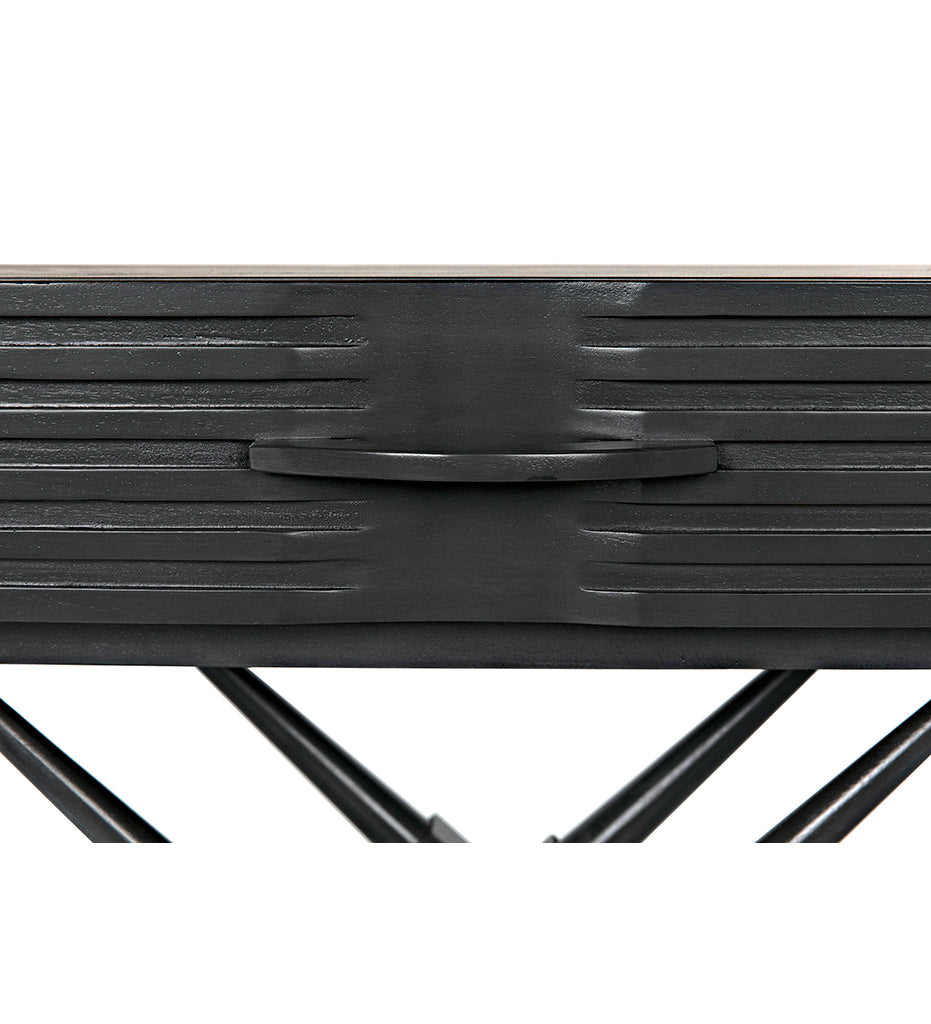 Noir Zanta Side Tables - Pale GTAB671P