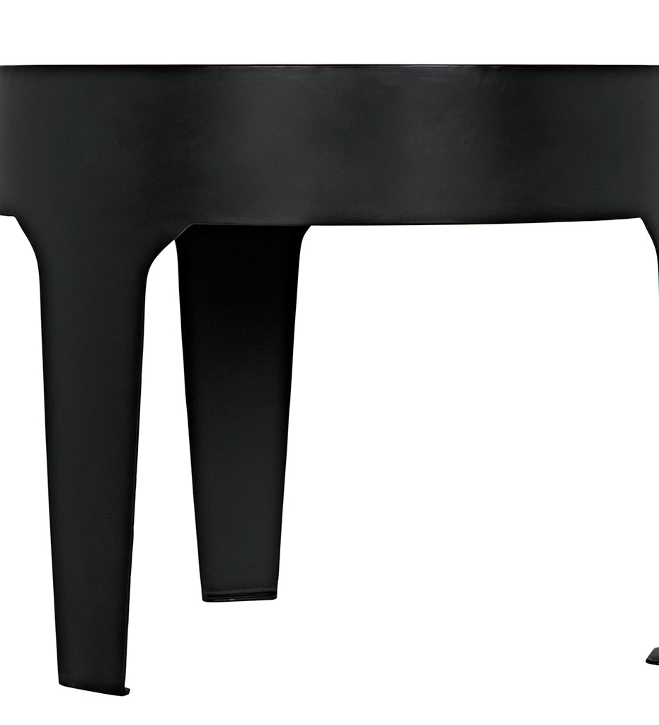 Noir Cylinder Side Tables - Large GTAB694MTB