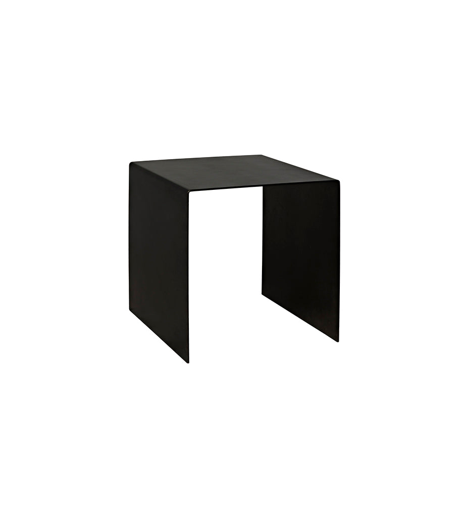 Noir Yves Side Tables - Small GTAB815MTB-S