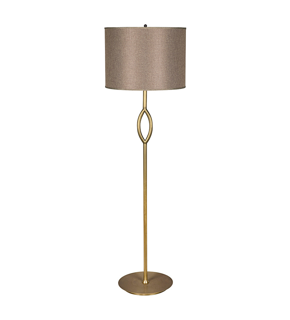 Noir Ridge Floor Lamp with Shade LAMP515MBSH