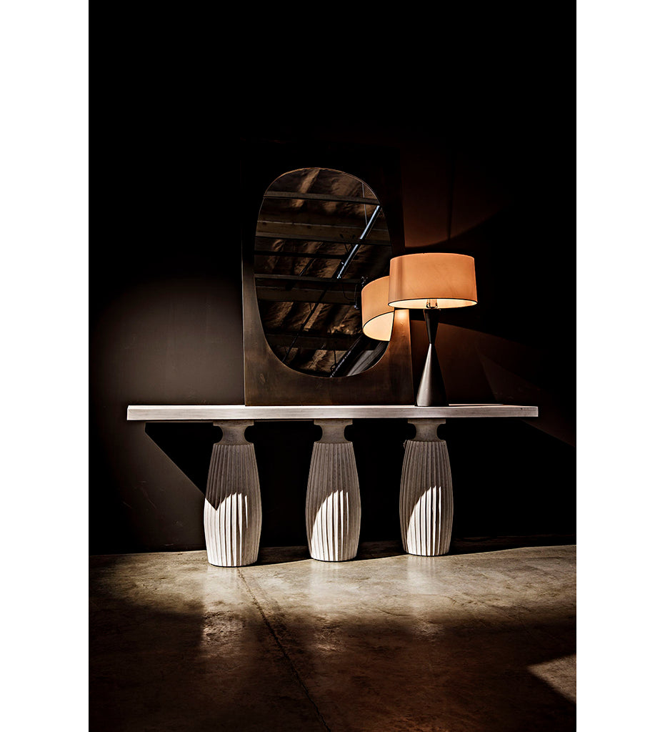 lifestyle, Noir Noble Table Lamp with Shade - Black Steel LAMP712MTBSH