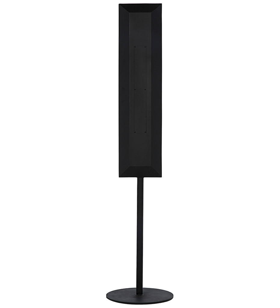 Noir Signal Floor Light with Stand - Black Metal LAMP732MTB