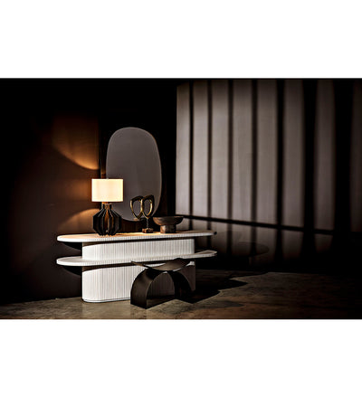 lifestyle, Noir Cona Table Lamp with Shade LAMP738MTBSH