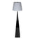 Noir Rhombus Floor Lamp with Shade - Black Metal LAMP779MTBSH