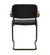 Noir 0045 Arm Chair - Vintage Black Leather LEA-C0045B