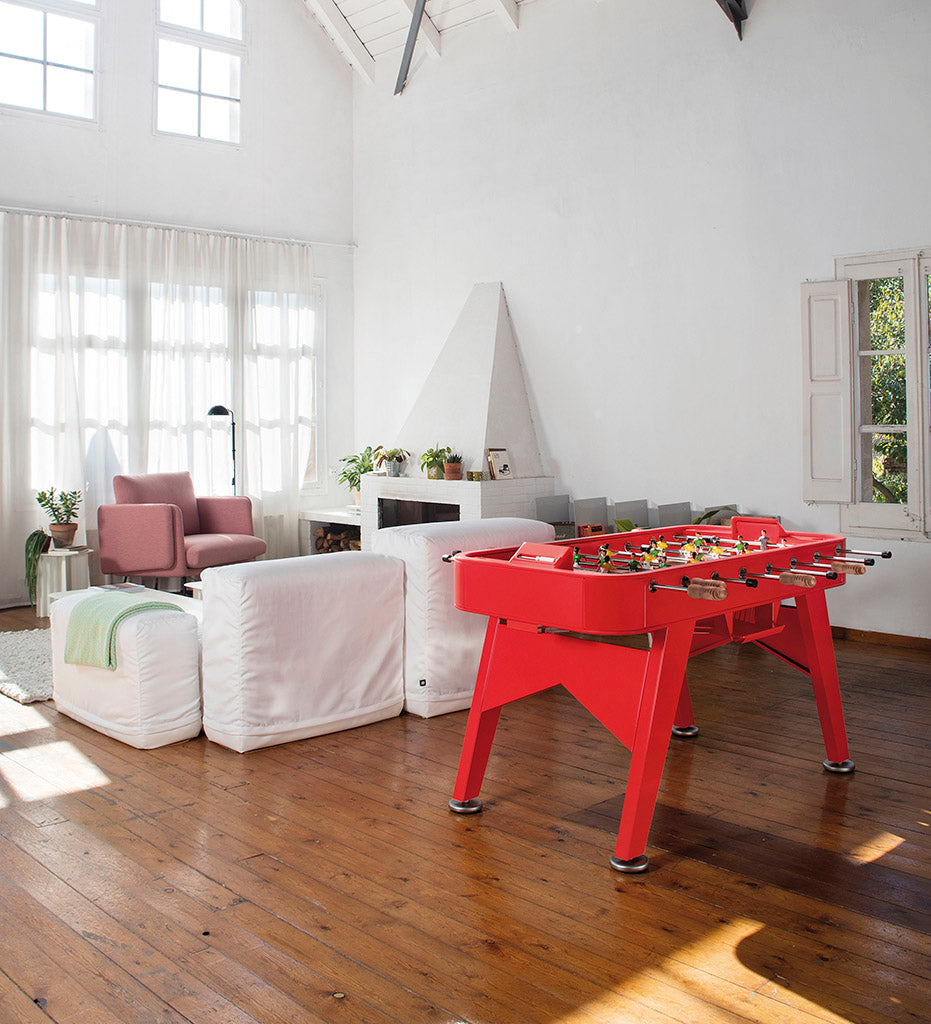 lifestyle, RS Barcelona RS2 Indoor Foosball Table - Red Frame RS2-3N
