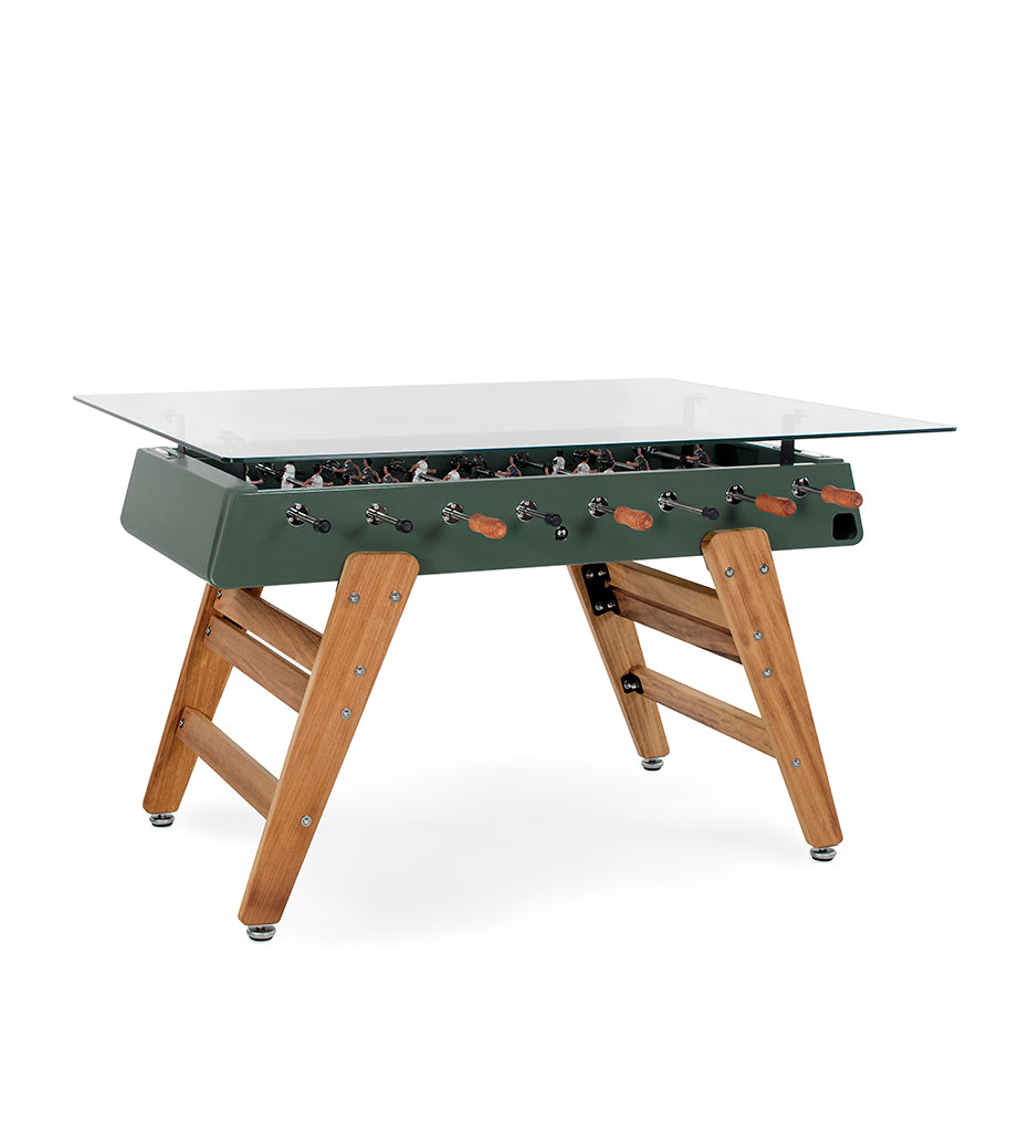 RS Barcelona RS3 Wood Dining Foosball Table - Rectangle