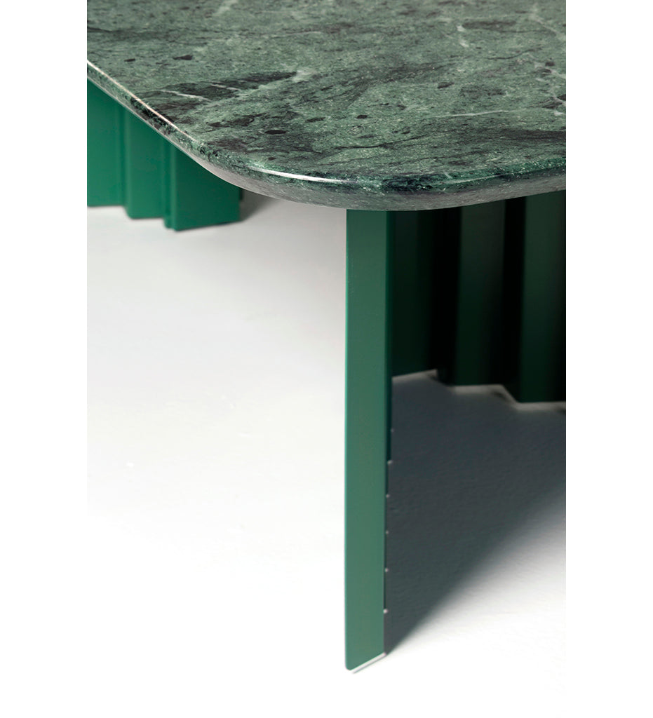 Plec Square Cocktail Table - Marble Top