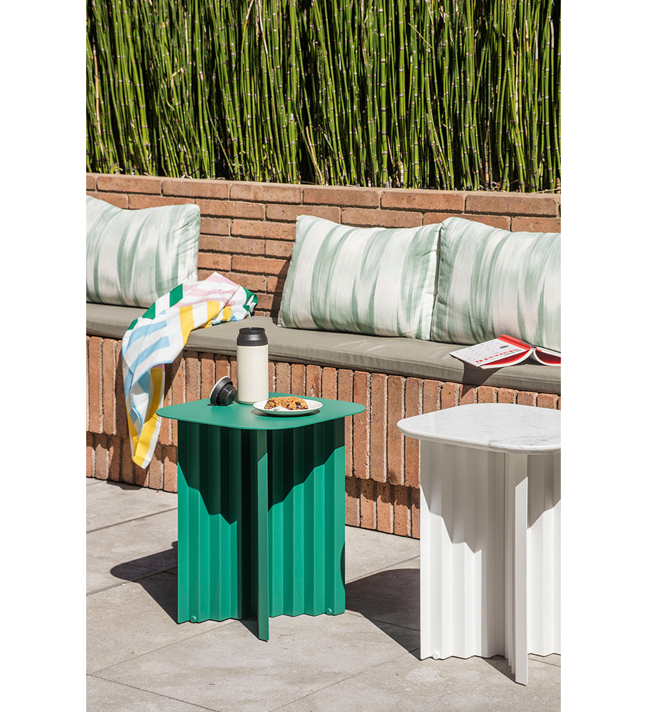 lifestyle, RS Barcelona Plec Small Side Table - Steel Top