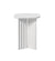 RS Barcelona Plec Small Side Table - Marble Top