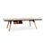RS Barcelona You and Me Standard Indoor Ping Pong Table - Walnut