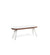 RS Barcelona You and Me Bench - 120 Iroko with cushion 120