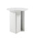 RS Barcelona Plec Small Round Cocktail Table - Marble Top