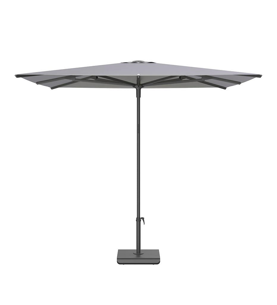 Shademaker 9&#39; Libra Square Metal Umbrella