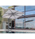 lifestyle, Shademaker 10' Solaris Square Cantilever Umbrella