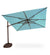 Treasure Garden 10' AG25TSQ Square Cantilever Umbrella