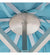 Woodline 9' Round EasyLift Center Post Umbrella
