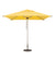 Woodline 6' Mistral Square Center Post Umbrella