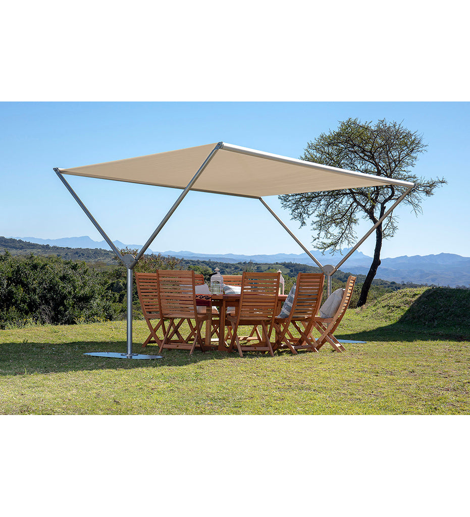 lifestyle, Woodline 9&#39; x 13&#39; Sky Dual Post Shade Structure