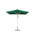 Woodline 11' Bravura Square Center Post Umbrella