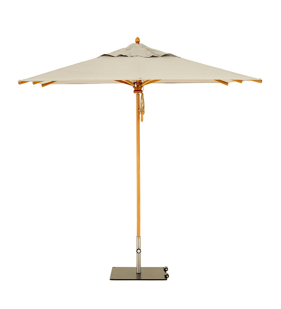 Woodline 11&#39; Safari Round Center Post Umbrella