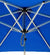 Woodline 6' Swift Square Center Post Umbrella - Fixed Pole