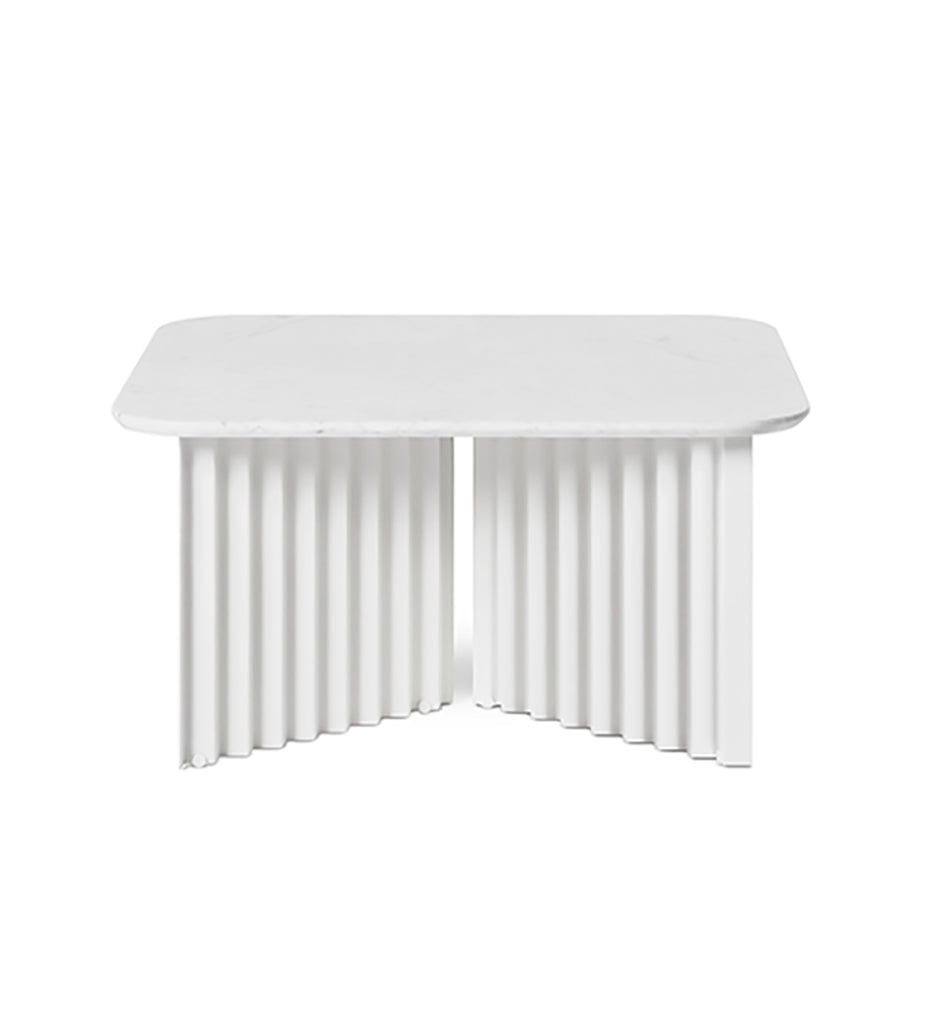 RS Barcelona Plec Square Cocktail Table - Marble Top