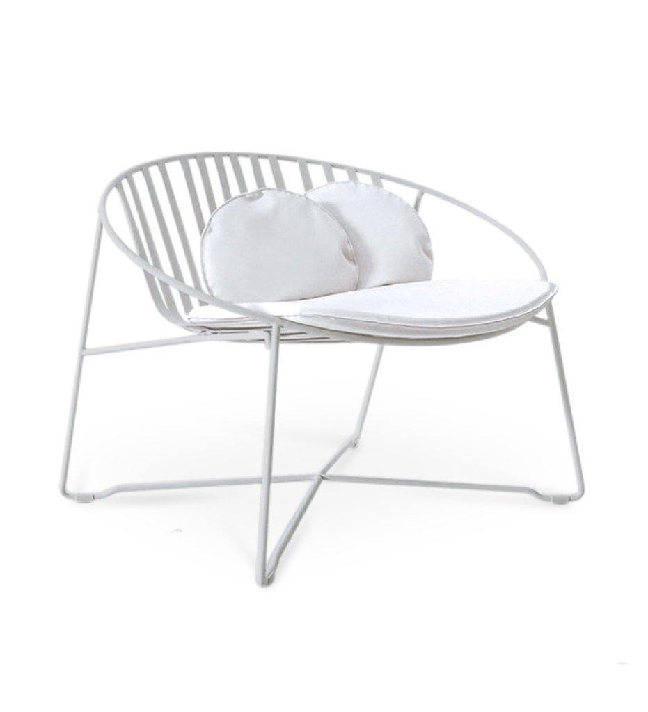 Juniper House-Almeco-Another Lounge Chair-White
