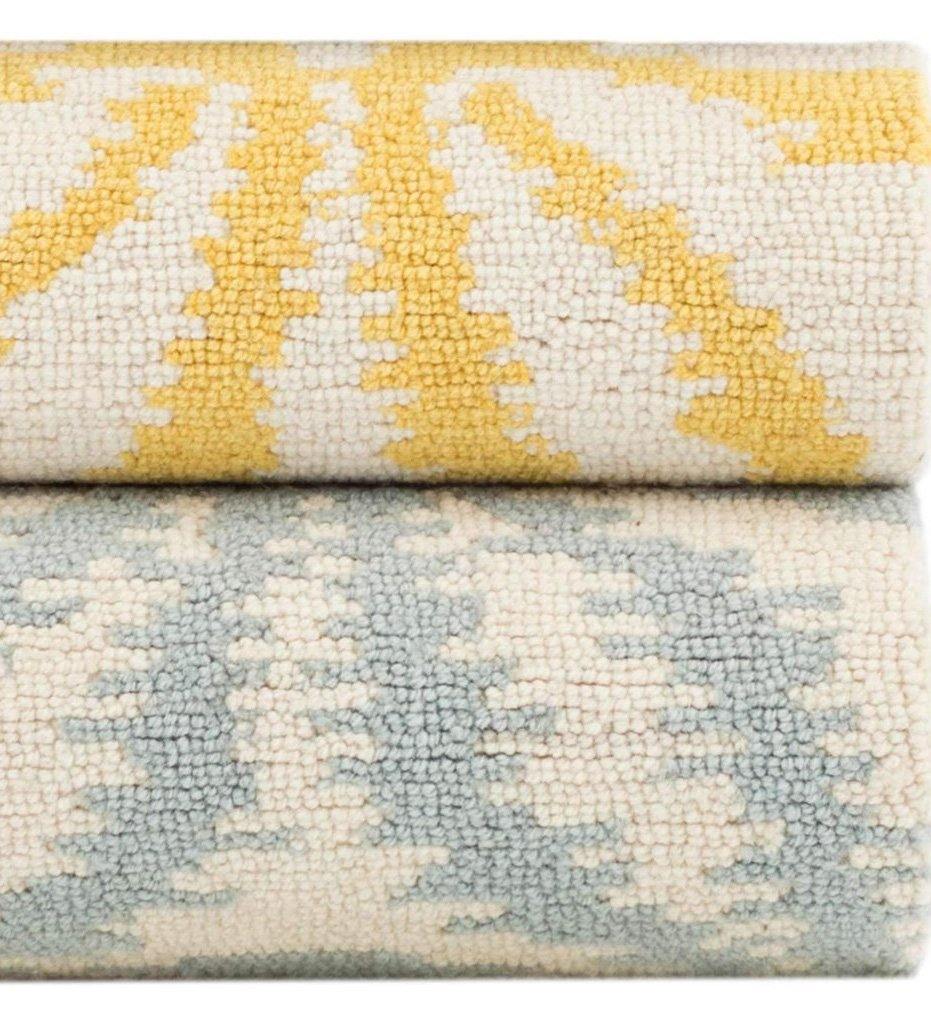 lifestyle, Dash and Albert Aster Gold Micro Hooked Wool Rug