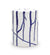Made Goods Willow Ceramic Stool,image:MSG White Blue # WILLOW