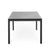 Cane-line Drop Outdoor Dining Table in Lava Grey Aluminum Base and Black Fossil Ceramic Top 50406AL P091COB