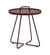 Cane-Line On the Move Outdoor Aluminum Side Table - Small,image:Bordeaux Red ABR # 5065ABR