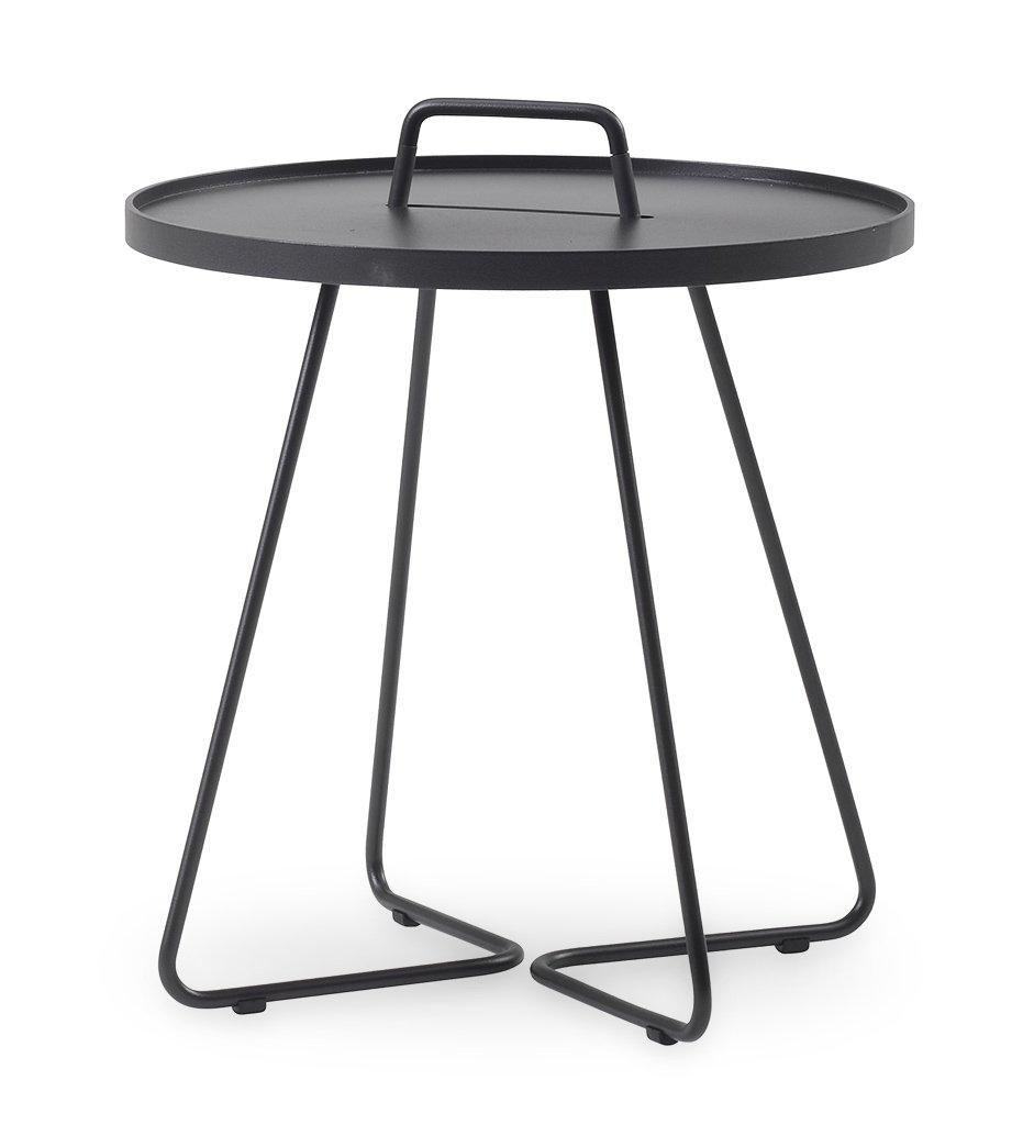 Cane-Line On-the-Move - Large Side Table,image:Black AS # 5066AS