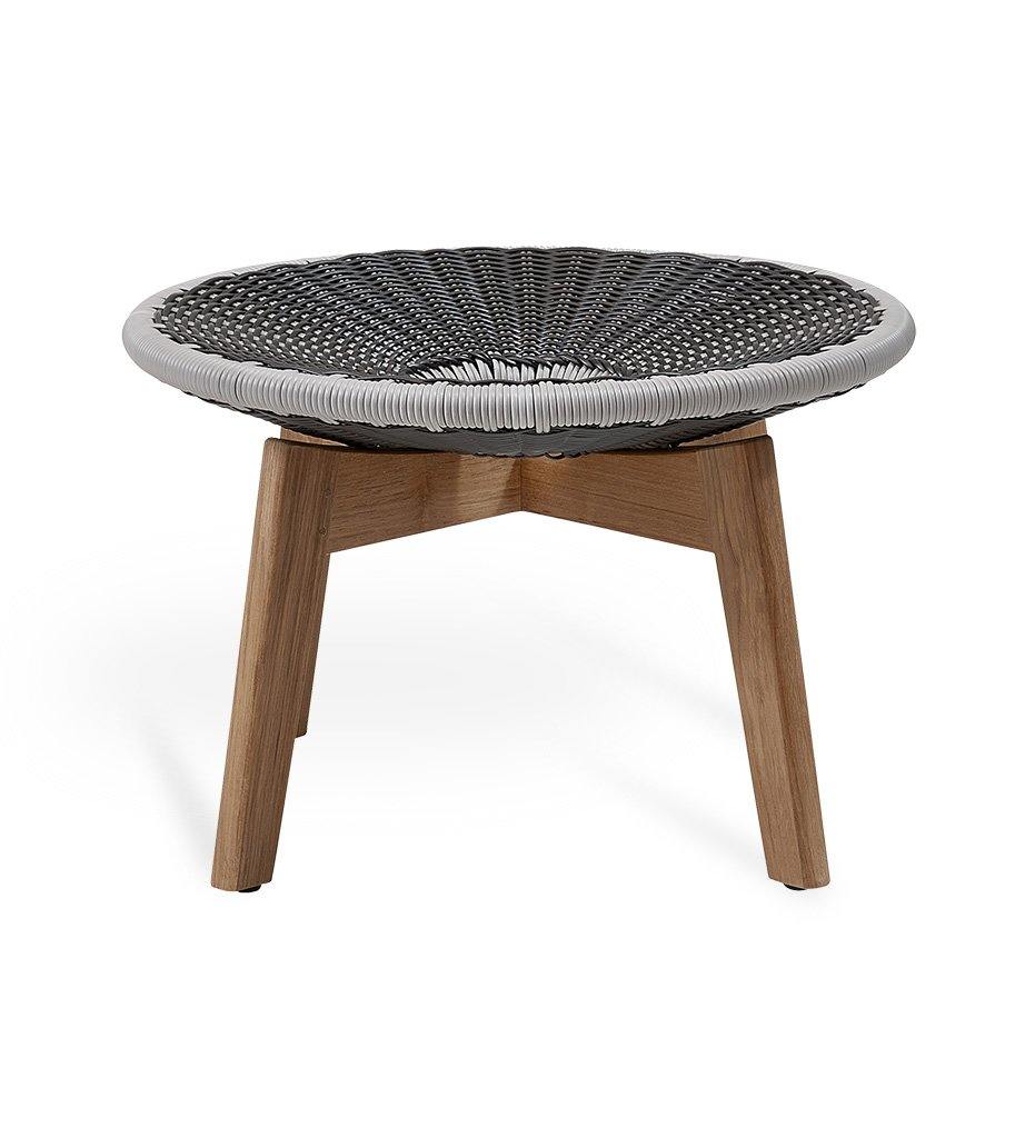Peacock Footstool / Coffee Table - Weave