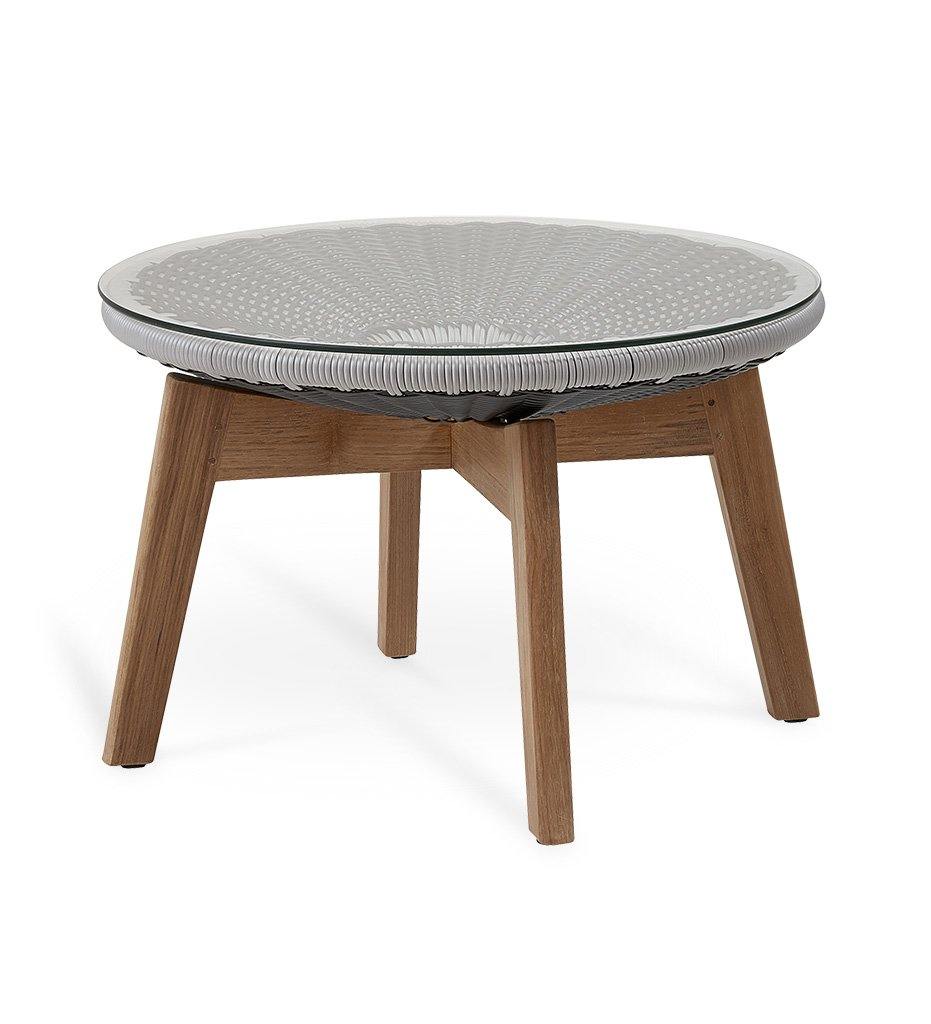 Peacock Footstool / Coffee Table - Weave