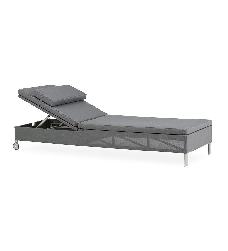 Cane-line Rest Sunbed Outdoor Chaise Grey 8510TXG