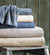 lifestyle, Annie Selke Cascade Stripe Flannel Blue/Oatmeal Pillowcases