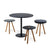 Allred Co-Cane-Line-Area Table / Stool-11009A_