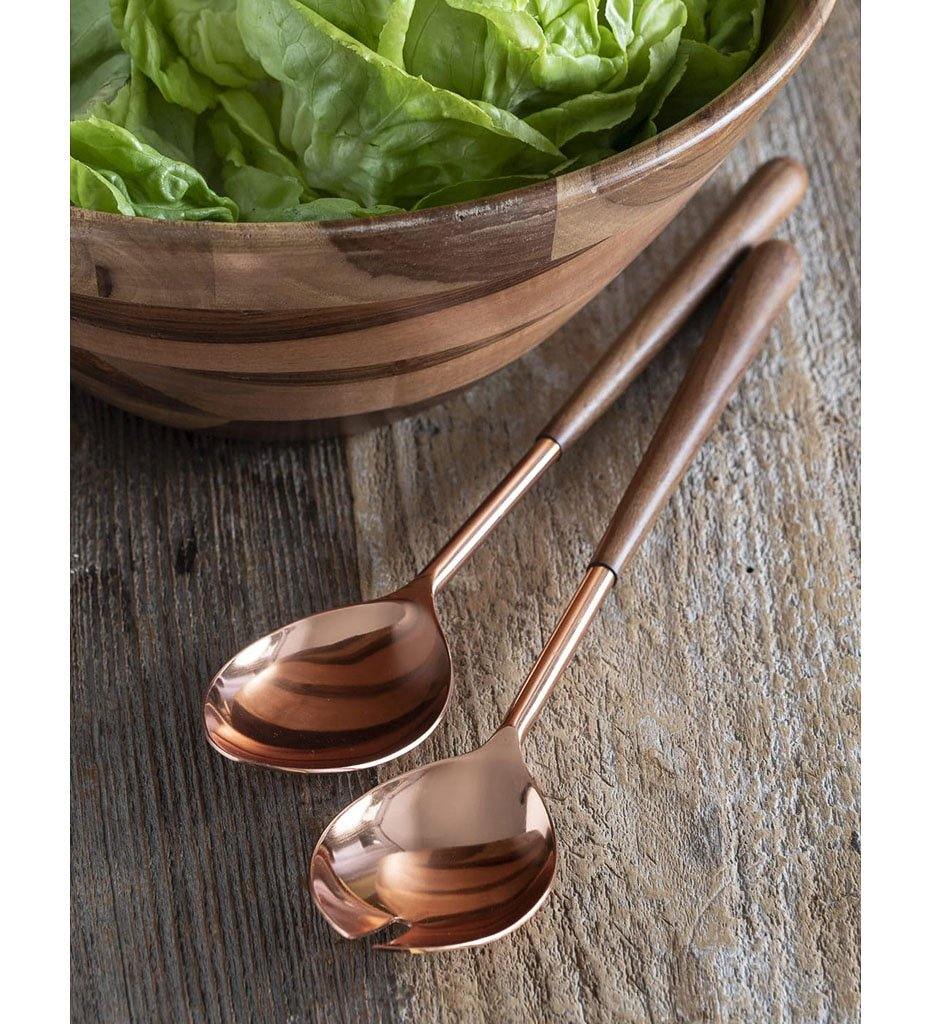 lifestyle, Be Home Copper &amp; Wood Serving Set