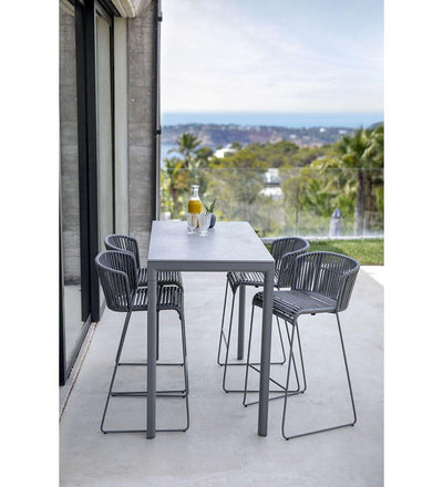 lifestyle, Cane-Line Moments Outdoor Bar Stool-7445ROG