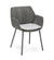 Cane-line Vibe Outdoor Dining Arm Chair in Light Grey, Grey, Taupe All Weather Weave with Light Grey Cushion 5406AIIGT  YSN96