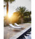 lifestyle, Cane-line Breeze Outdoor Chaise Sunbed in Light Grey All Weather Weave with Light Grey Cushion 5569L YSN96I