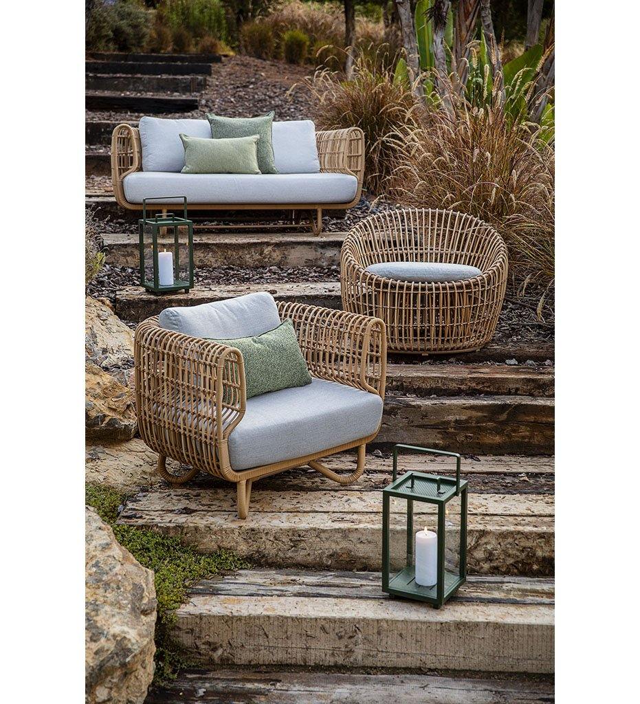  lifestyle, Cane-line Nest Outdoor Lounge Chair 